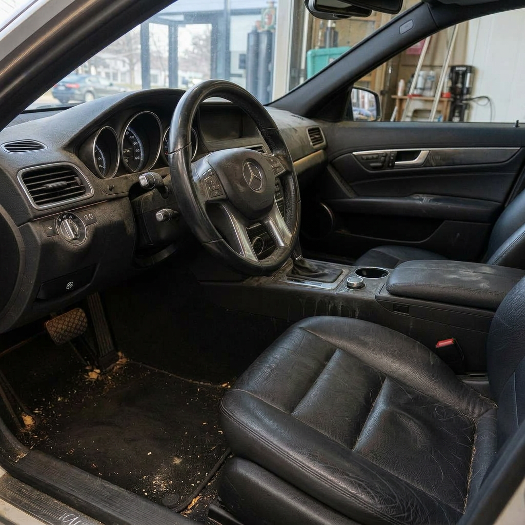 Interior Detail before